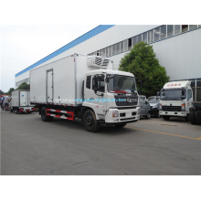 Dongfeng freezer box caminhão 4x2 caminhão refrigerado